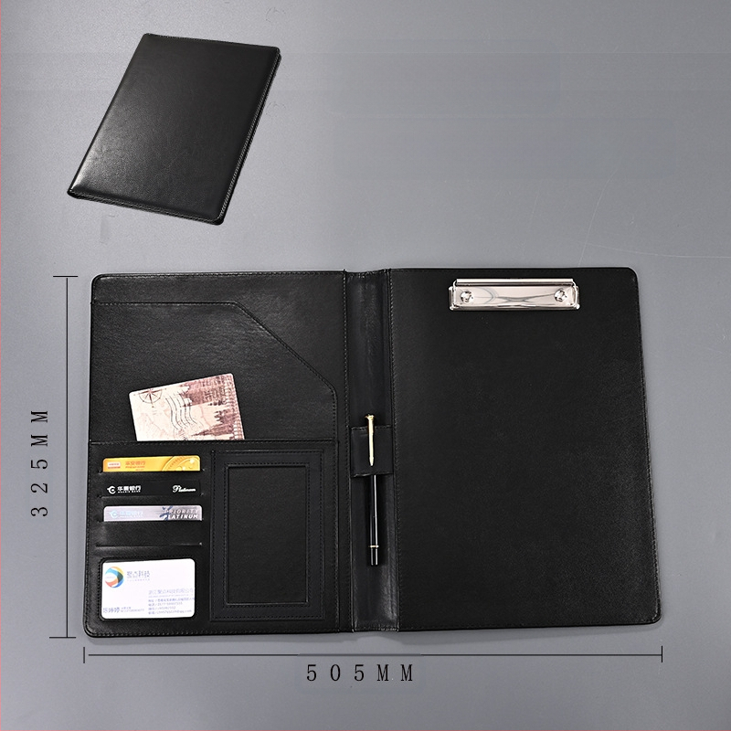 Многофункционален бизнес офис A4 папка табло с данни щипка кожена щипка договор за продажба този разговор един мениджър щипка място