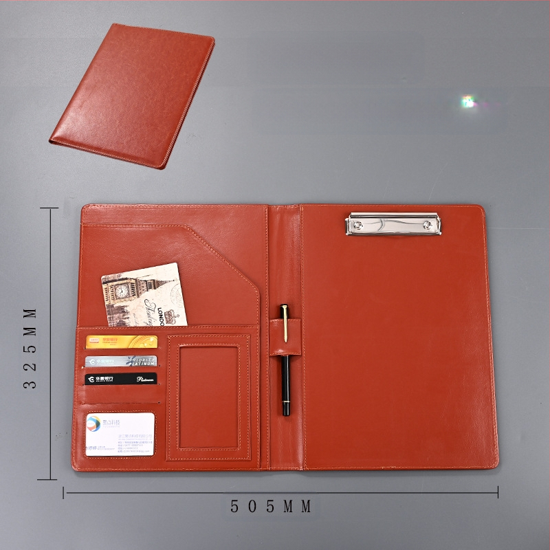 Многофункционален бизнес офис A4 папка табло с данни щипка кожена щипка договор за продажба този разговор един мениджър щипка място