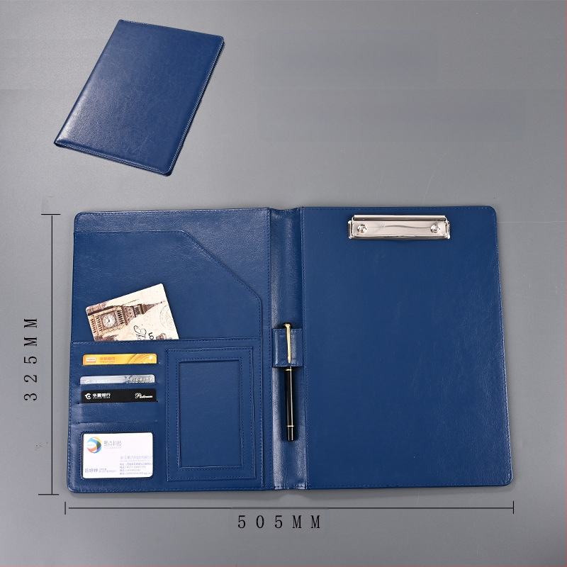 Многофункционален бизнес офис A4 папка табло с данни щипка кожена щипка договор за продажба този разговор един мениджър щипка място