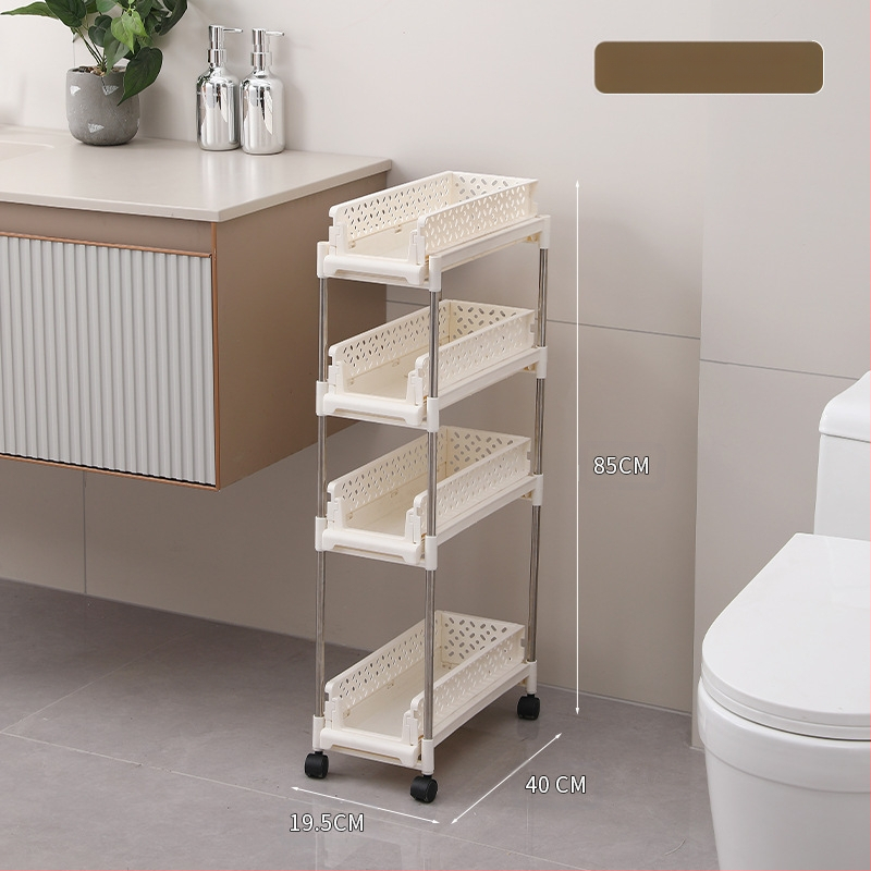 Käruga hoiuriiul Eemaldatav köögi-, magamistoa-, põrandal seisev võileiva-, elutoa- ja suupisteriiul Mitmekihiline hoiuriiul