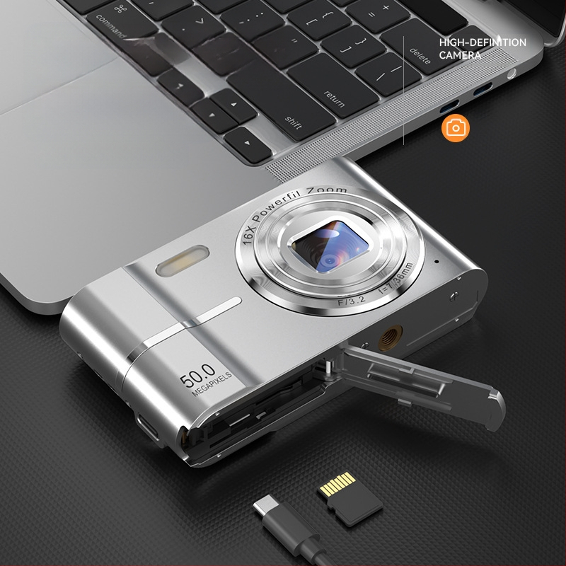 Határokon átnyúló CCD digitális fényképezőgép diákoknak, nagy felbontású, utazó, kezdő szintű, olcsó fényképezőgép, retró kézipoggyászkártya