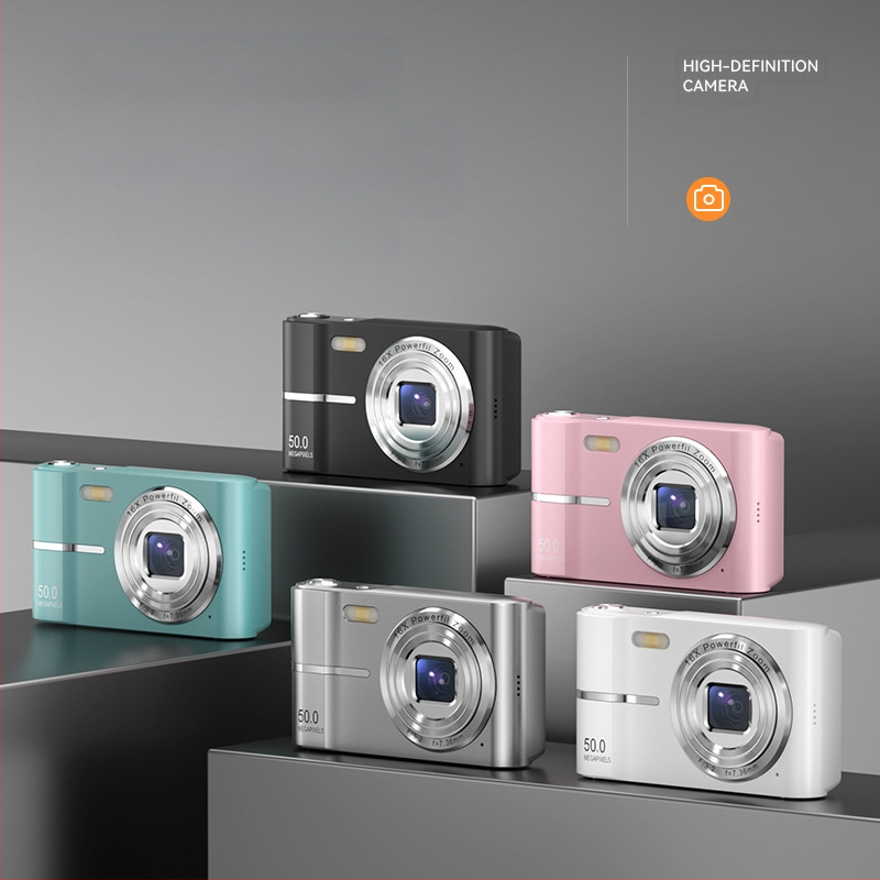 Határokon átnyúló CCD digitális fényképezőgép diákoknak, nagy felbontású, utazó, kezdő szintű, olcsó fényképezőgép, retró kézipoggyászkártya