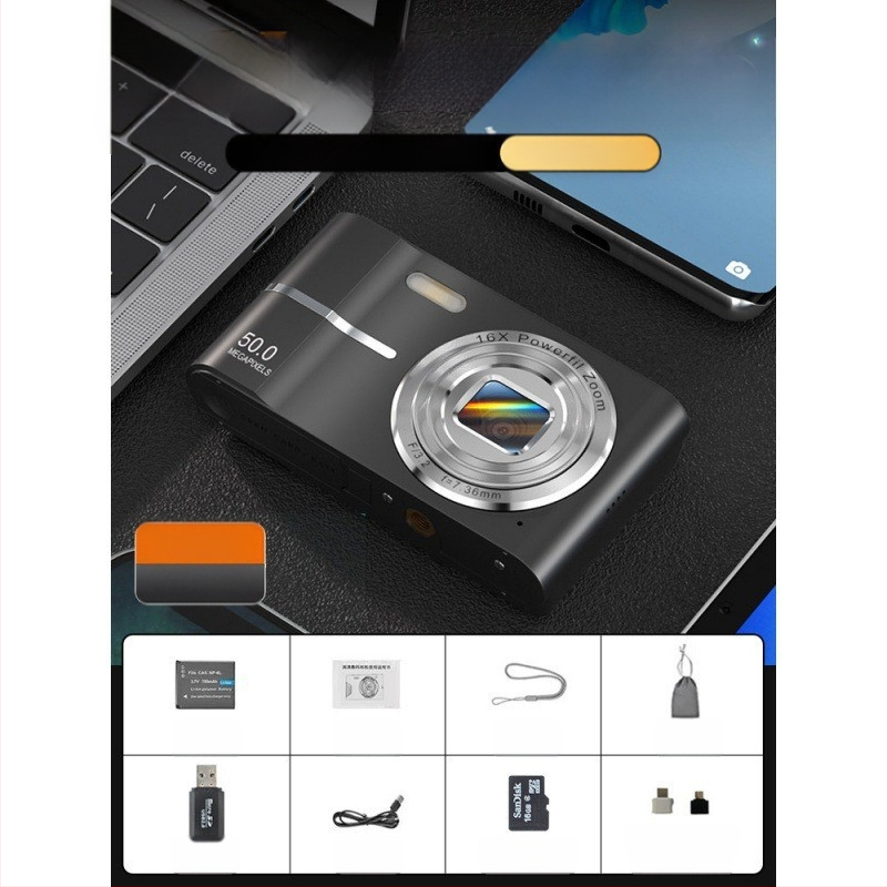 Határokon átnyúló CCD digitális fényképezőgép diákoknak, nagy felbontású, utazó, kezdő szintű, olcsó fényképezőgép, retró kézipoggyászkártya