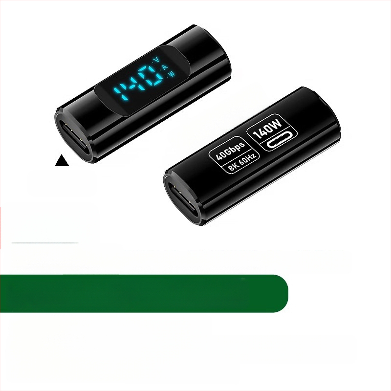 240 W skaitmeninis ekranas su „TypeC“ adapteriu, srovės įtampa ir maitinimo ekranu, skirtas nešiojamojo kompiuterio OTG keitikliui