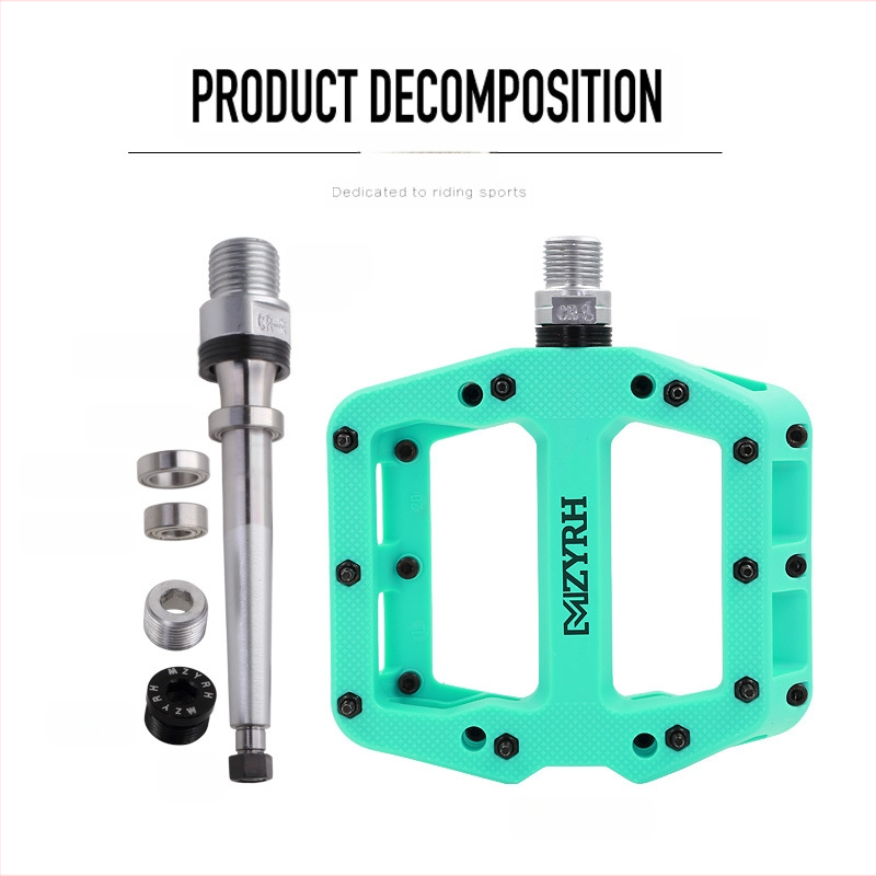 MZYRH dviračio pedalas kalnų dviračio pedalas trijų ašių guolis didelis protektorius nailono pedalas 926