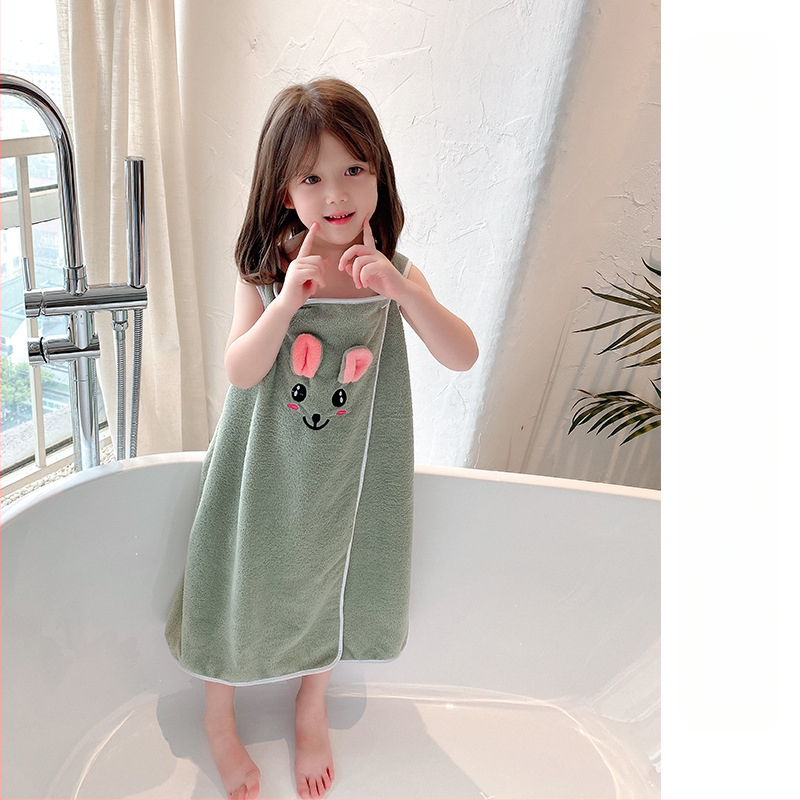 Laste vanniseelik, koomiksist armas vannirätik, karvavaba korallfliisist imav sling, majapidamisvanniseelik, ujumishigi, aurusaunarätik