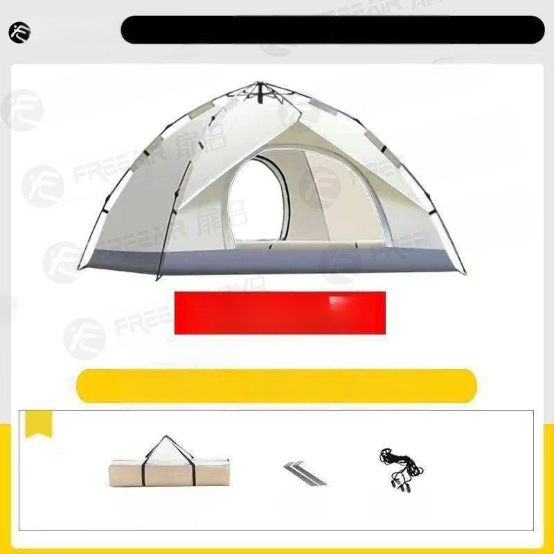 Kümme tuhat inimest koguvad välistingimustes kasutatavaid telke, välitingimustes kasutatavaid telkimisvarustust, automaatset kaasaskantavat telkimisstiilis piknikku, vajalikku kuusnurkset plussi.