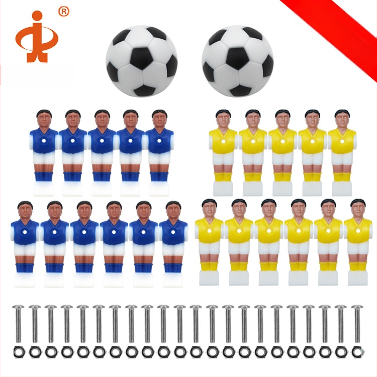 Dynamic Health galda futbola automāta piederumi Futbola automāts Little Man Doll 1,4 m Bobby futbola piederumu komplekts