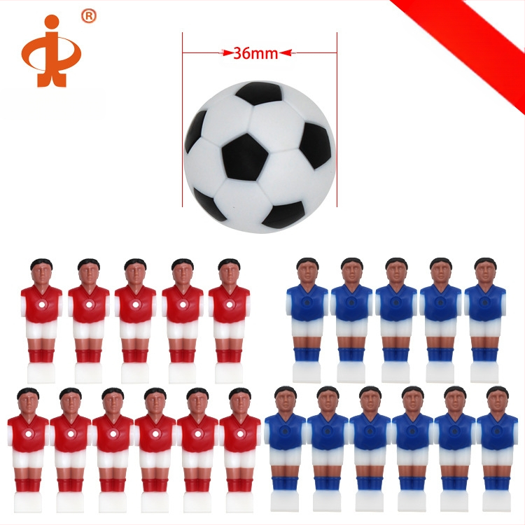Dynamic Health galda futbola automāta piederumi Futbola automāts Little Man Doll 1,4 m Bobby futbola piederumu komplekts