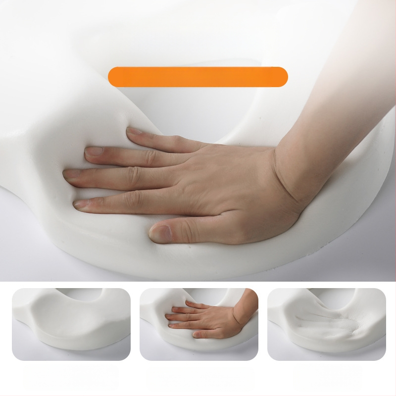 Viskoelastinės medžiagos pagalvėlė hemorojui, nesublukusi, tuščiavidurė, kvėpuojanti kėdės sėdmenų pagalvėlė, gražūs sėdmenys, uodegos slankstelis, uodegos slankstelio sėdmenų sėdynės pagalvėlė