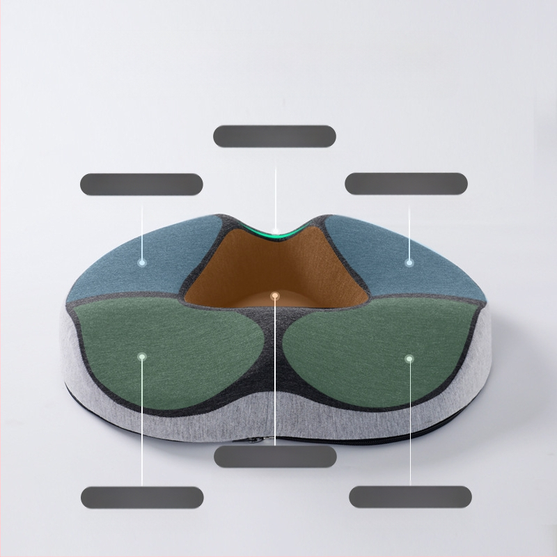 Viskoelastinės medžiagos pagalvėlė hemorojui, nesublukusi, tuščiavidurė, kvėpuojanti kėdės sėdmenų pagalvėlė, gražūs sėdmenys, uodegos slankstelis, uodegos slankstelio sėdmenų sėdynės pagalvėlė