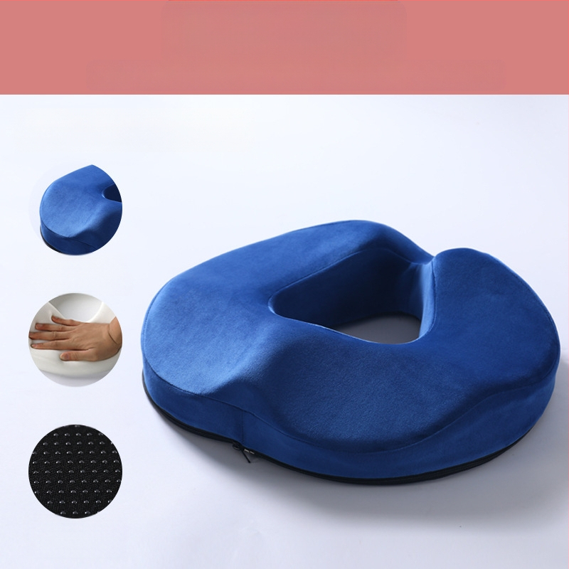 Viskoelastinės medžiagos pagalvėlė hemorojui, nesublukusi, tuščiavidurė, kvėpuojanti kėdės sėdmenų pagalvėlė, gražūs sėdmenys, uodegos slankstelis, uodegos slankstelio sėdmenų sėdynės pagalvėlė