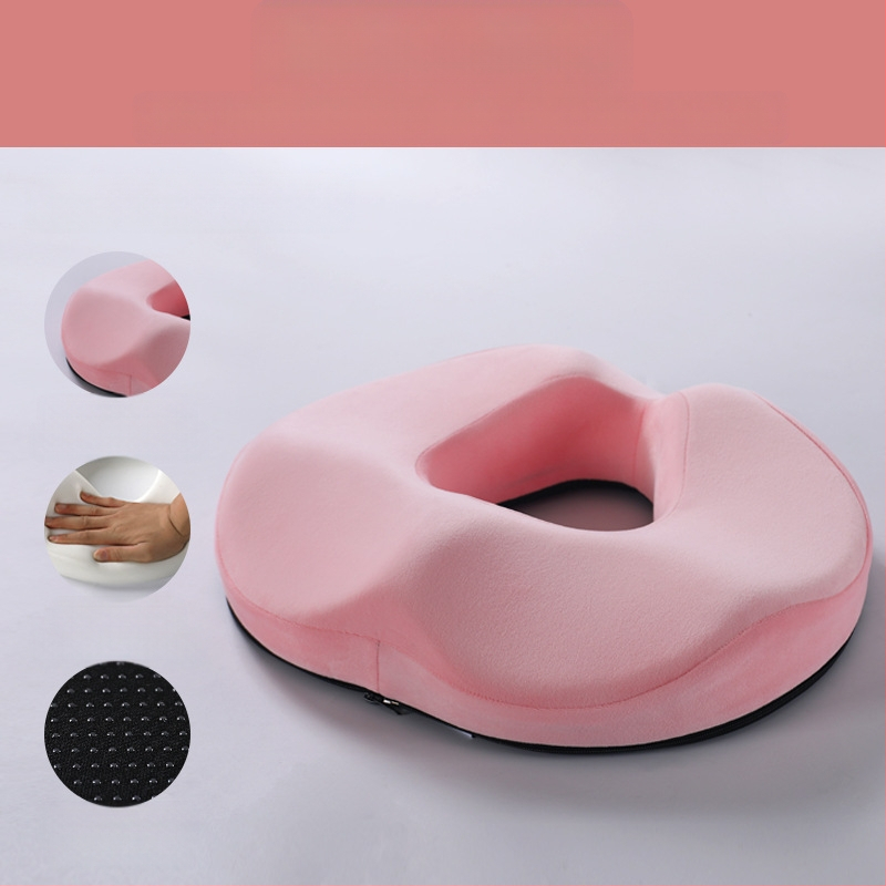 Viskoelastinės medžiagos pagalvėlė hemorojui, nesublukusi, tuščiavidurė, kvėpuojanti kėdės sėdmenų pagalvėlė, gražūs sėdmenys, uodegos slankstelis, uodegos slankstelio sėdmenų sėdynės pagalvėlė
