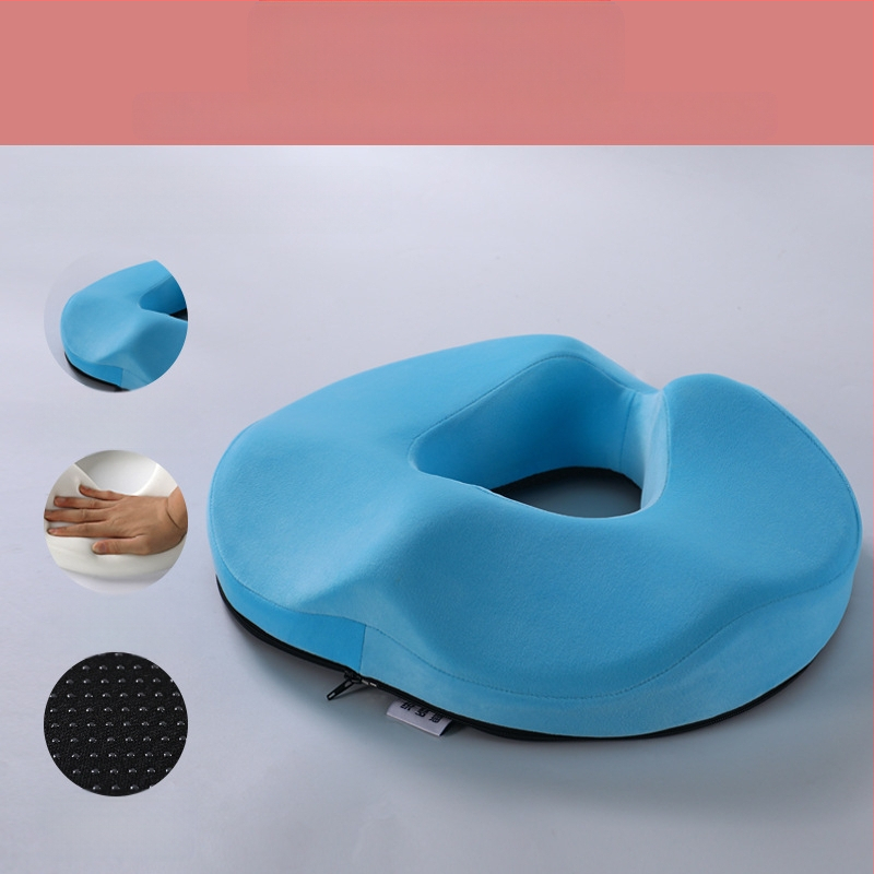 Viskoelastinės medžiagos pagalvėlė hemorojui, nesublukusi, tuščiavidurė, kvėpuojanti kėdės sėdmenų pagalvėlė, gražūs sėdmenys, uodegos slankstelis, uodegos slankstelio sėdmenų sėdynės pagalvėlė