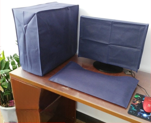 Kompiuterio dangtelio darbalaukio dulkių dangtelis 32 19 22 24 27 29 colių LCD pagrindinio kompiuterio dangtelis, medžiaginis klaviatūros dangtelis