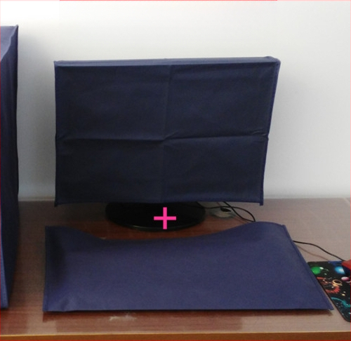 Kompiuterio dangtelio darbalaukio dulkių dangtelis 32 19 22 24 27 29 colių LCD pagrindinio kompiuterio dangtelis, medžiaginis klaviatūros dangtelis