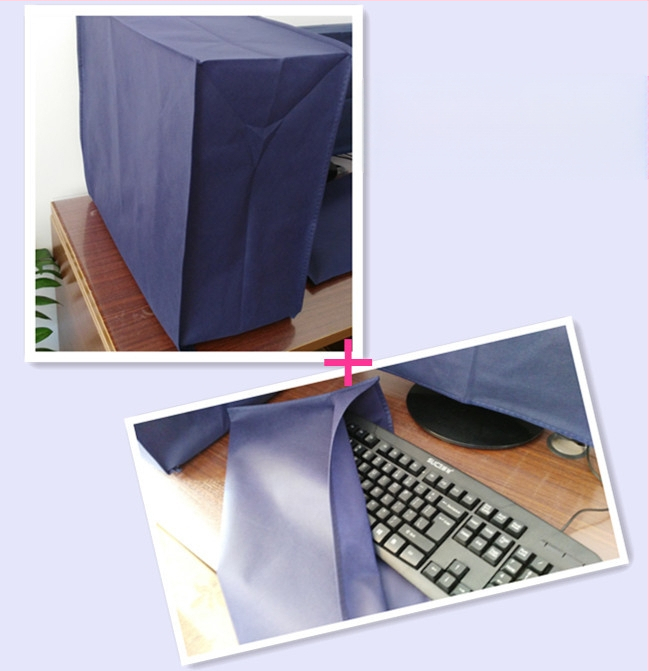 Kompiuterio dangtelio darbalaukio dulkių dangtelis 32 19 22 24 27 29 colių LCD pagrindinio kompiuterio dangtelis, medžiaginis klaviatūros dangtelis