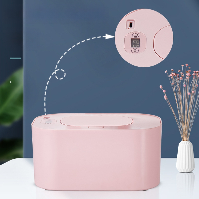 Mitrās salvetes sildītājs mājsaimniecības bērnu daudzfunkcionāla sejas maska pārnēsājama USB pastāvīgas temperatūras izolācijas sildīšanas kaste pārrobežu