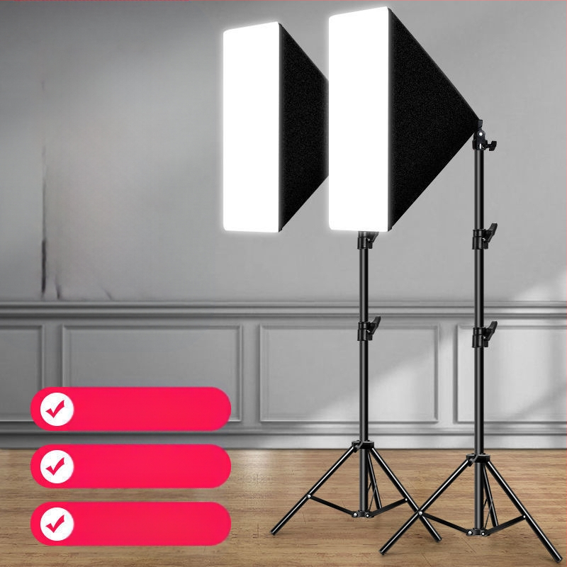 Shadow Source`i otseülekande täitevalgus fotograafiavalgustus pehme valguskast stuudiokomplekt otseülekande ruumi täitevalgus hulgimüük