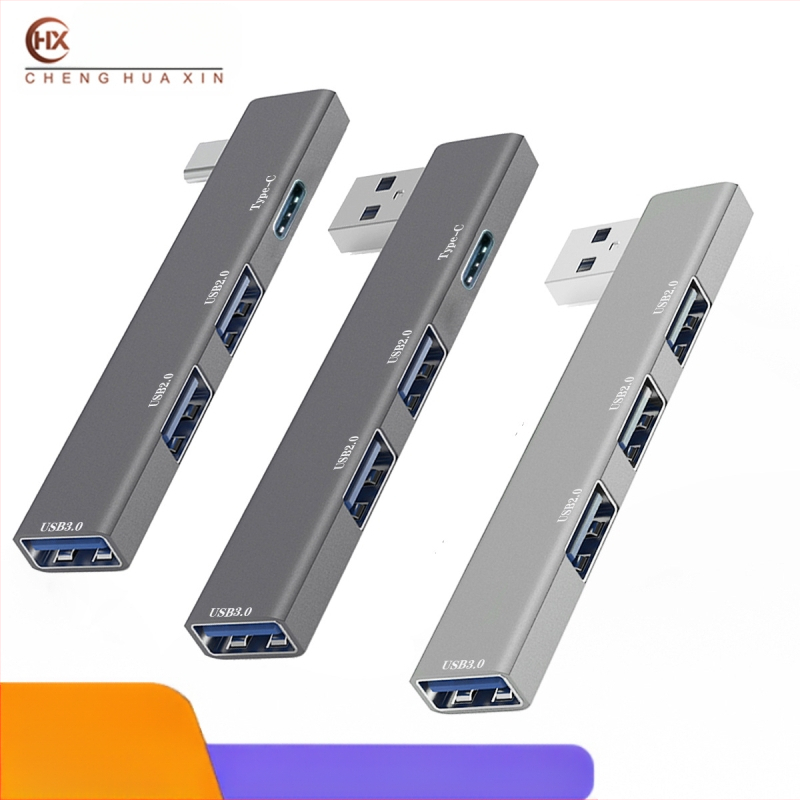 Számítógép alumíniumötvözet 3.0 notebook usb multi-interfész typec bővítő dokkoló vezeték nélküli HUB kábelelosztó