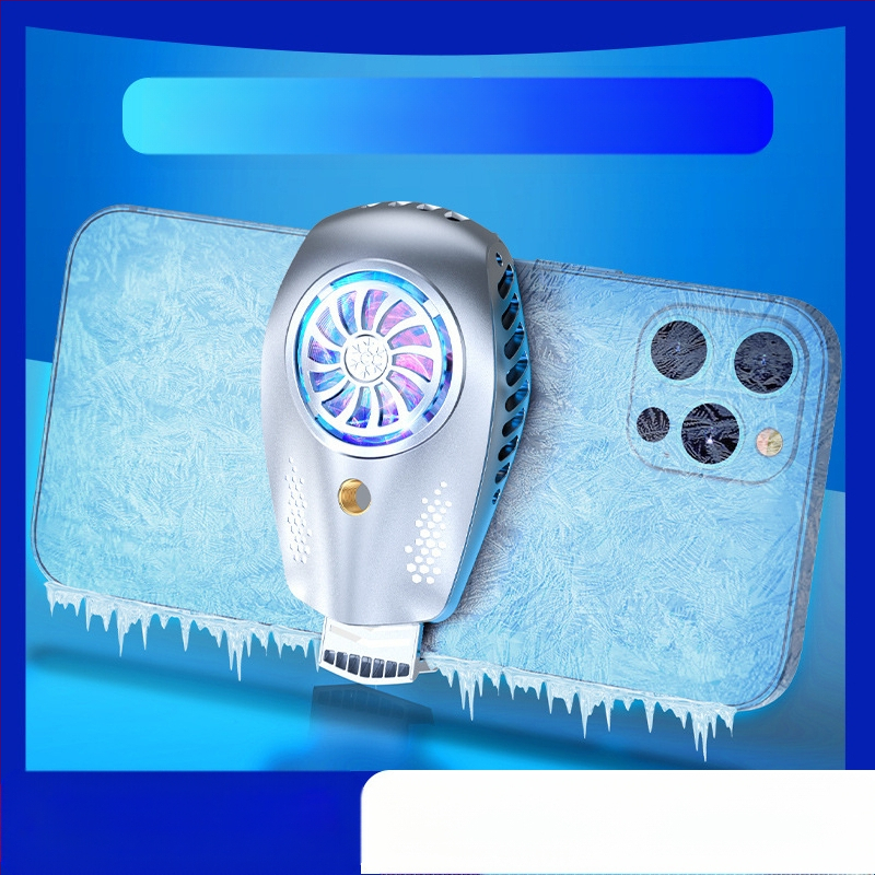 Radiatoriaus mobiliojo telefono galinis laikiklis Aušinimo artefaktas Naujas tiesioginės transliacijos skaitmeninis ekranas Dvigubas turbo magnetinis puslaidininkis