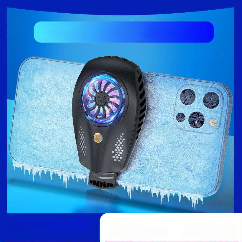 Radiatoriaus mobiliojo telefono galinis laikiklis Aušinimo artefaktas Naujas tiesioginės transliacijos skaitmeninis ekranas Dvigubas turbo magnetinis puslaidininkis