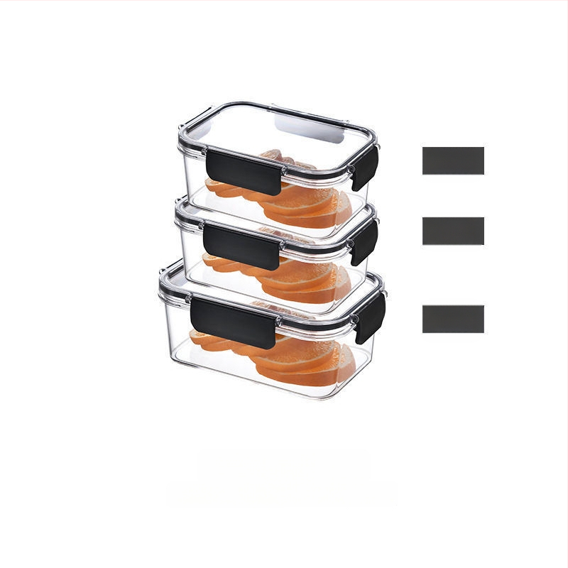 Šviežio laikymo dėžutė maistiniam šaldytuvui, speciali laikymo dėžutė šaldytiems produktams, sandari dėžutė su dangteliu, maisto riešutai, vaisiai, maisto stiklainis
