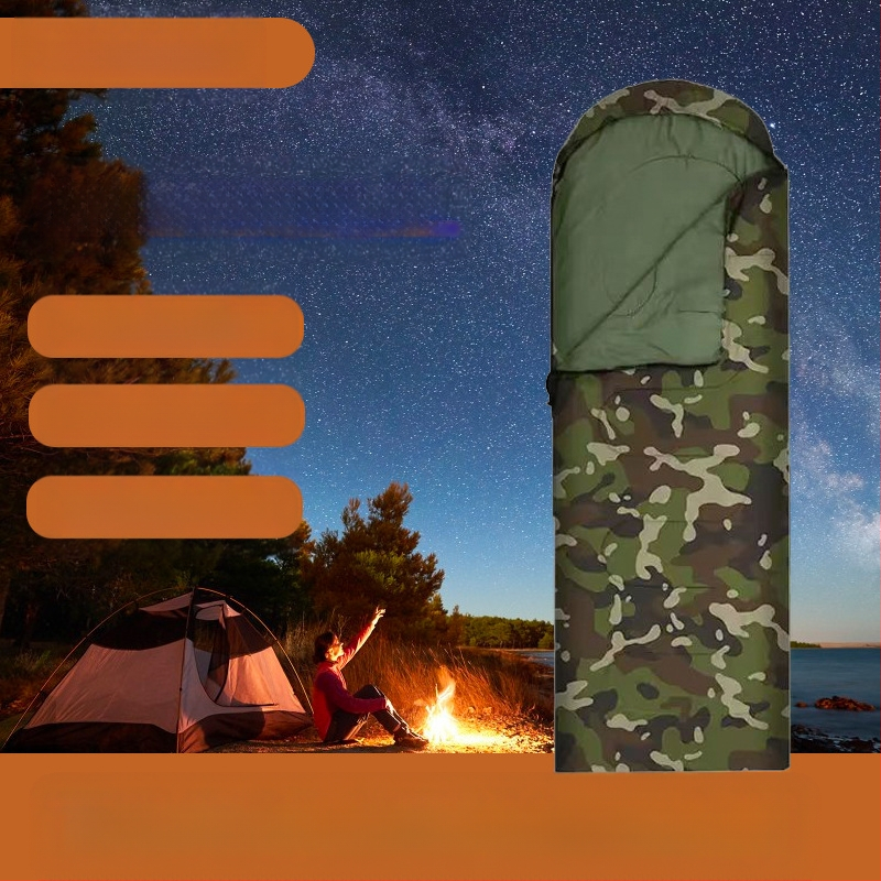 Piiriülene Amazoni välistingimustes kasutatav täiskasvanute magamiskott, talvel külmakindel telkimine, hädaolukorras reisimine, mägironimine, telkimine, magamiskott