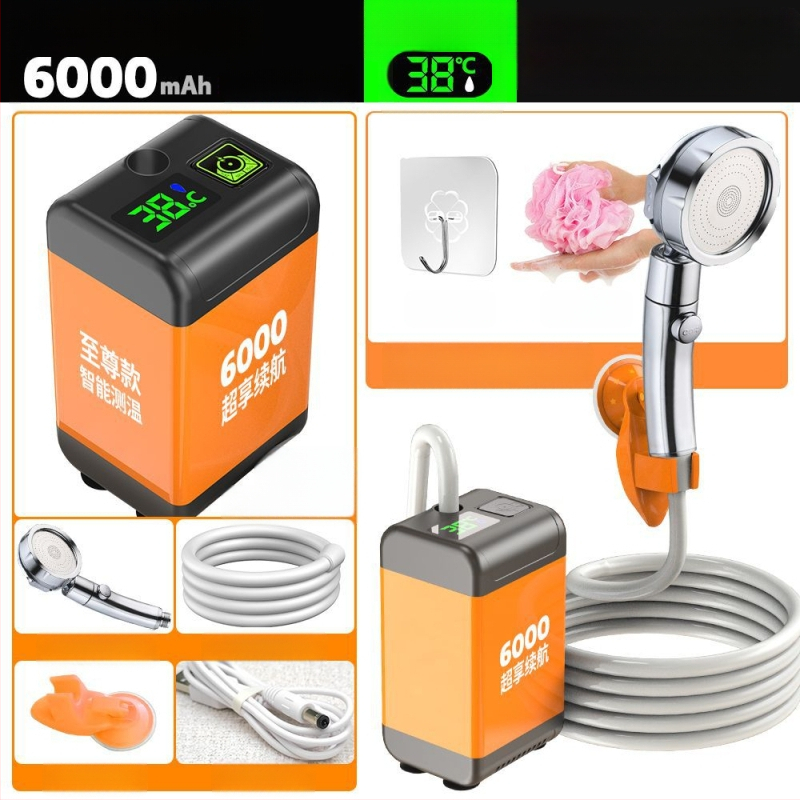 Pistikupesavaba maapiirkonna lihtne duššidušš ehitusplatsil välistingimustes üliõpilaste ühiselamu vannitoa artefaktiga laetav majapidamisdušš