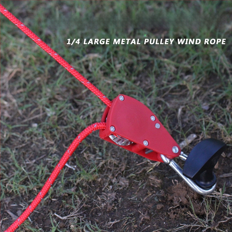 Välistingimustes kasutatav varikatus, fikseeritud tuuleköis, suur telgiköie pinguti, tuulekindel köis, metallist rihmaratta pandla, reguleeritav helkurköis