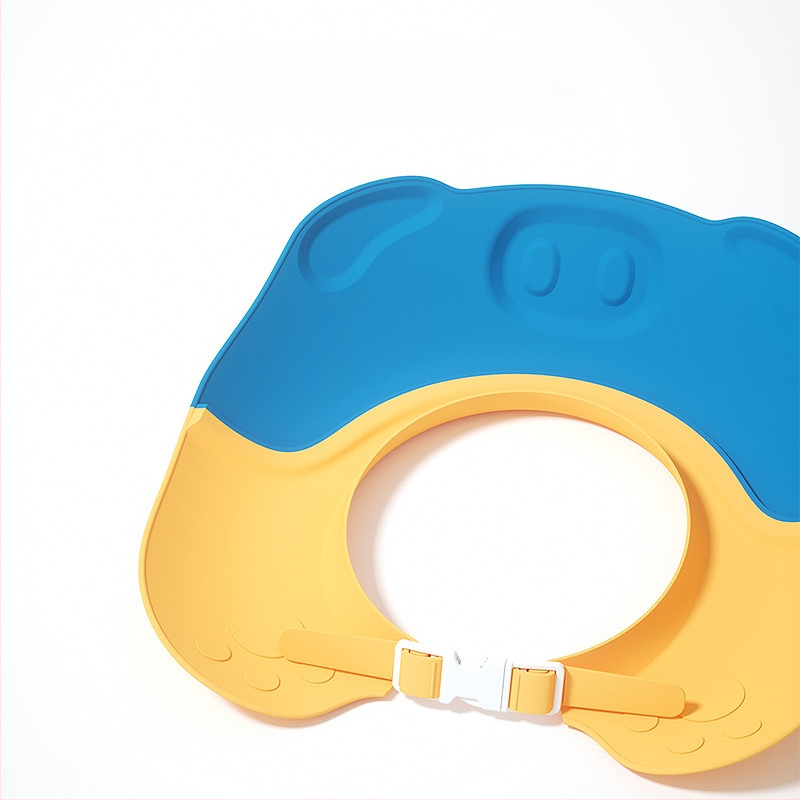 Kūdikio paršelio plaukų plovimo kepuraitė, vaikų plaukų plovimo artefaktas, vandenį blokuojantis kepuraitė, plaukų plovimas, ausų apsauga, kūdikio dušo kepuraitė, didmeninė prekyba