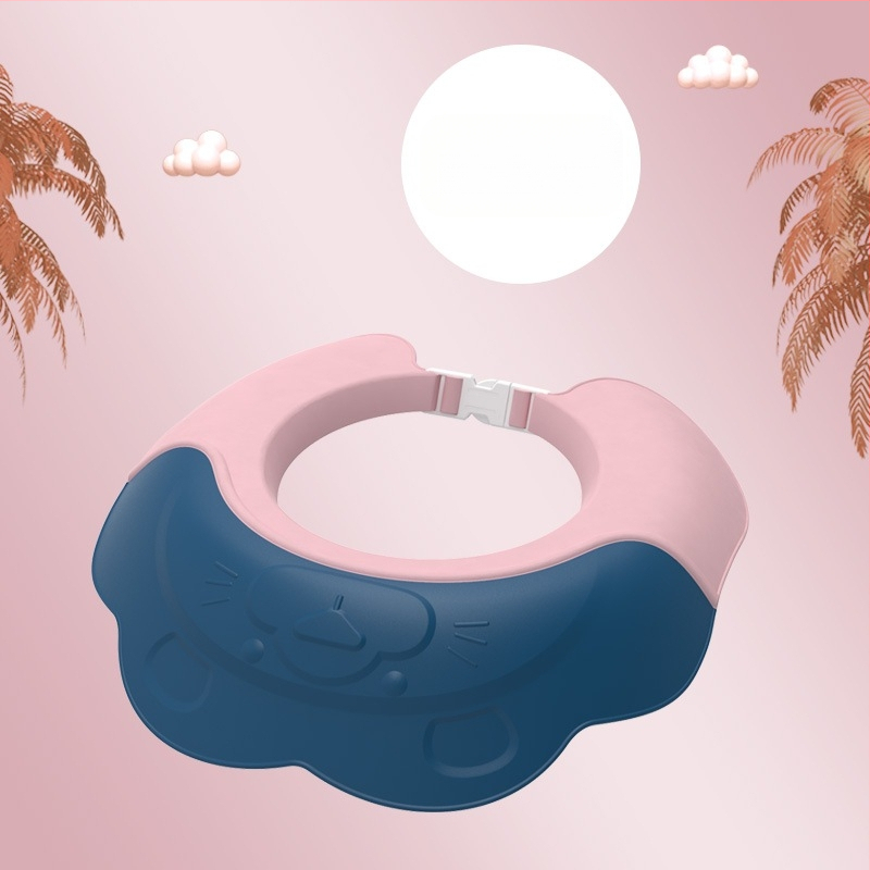 Kūdikio paršelio plaukų plovimo kepuraitė, vaikų plaukų plovimo artefaktas, vandenį blokuojantis kepuraitė, plaukų plovimas, ausų apsauga, kūdikio dušo kepuraitė, didmeninė prekyba