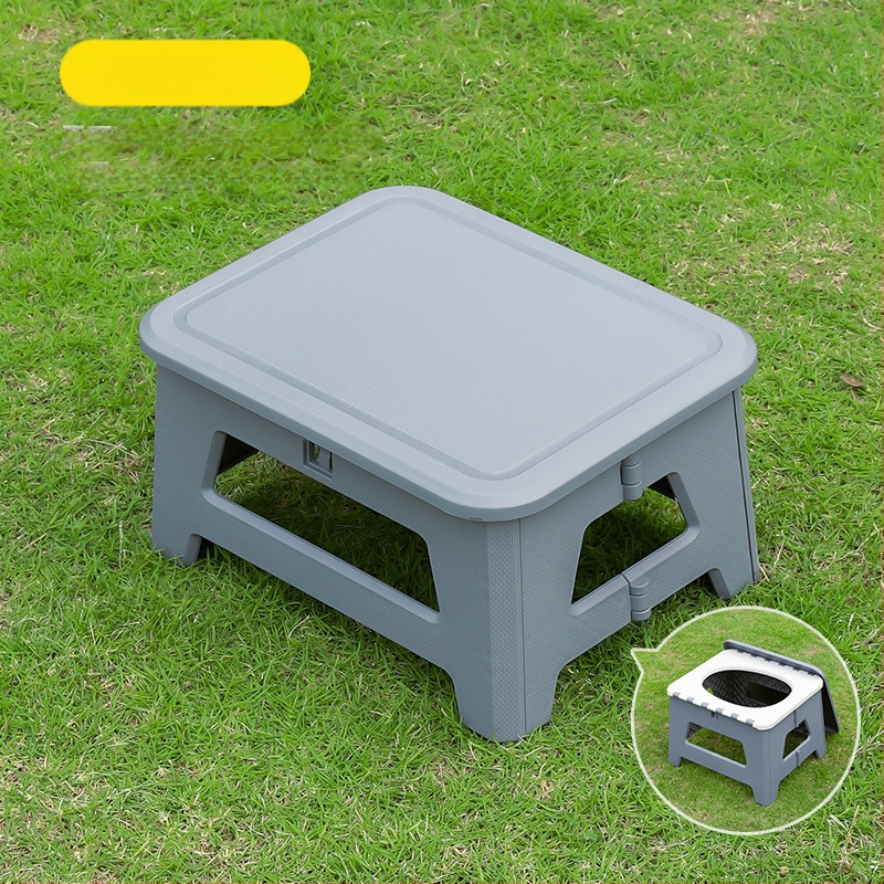 Pārrobežu jauna saliekamā tualetes automašīna Avārijas kempinga tualetes krēsls Pieaugušo pārnēsājamais dezodorants Āra mobilā tualete