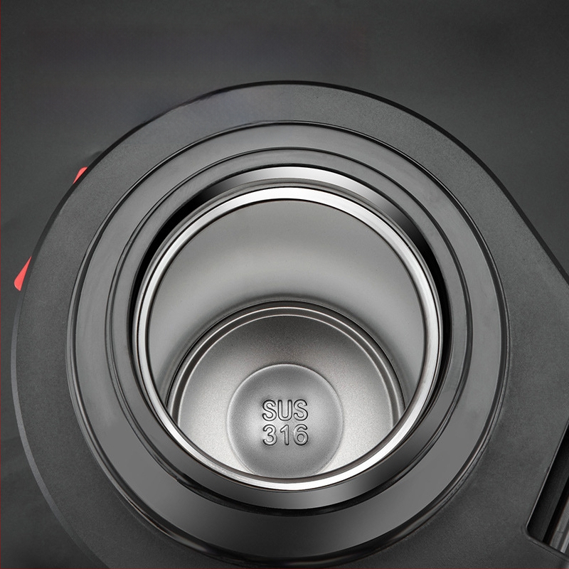 Didelės talpos kelioninis termosas, atnaujintas iš 316 nerūdijančio plieno, šilto vandens butelis, nešiojamas automobilio vandens puodelis, skirtas buitiniam naudojimui lauke.