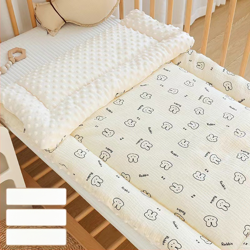 Kūdikio vežimėlio kilimėlis, vaikščiojantis kūdikio artefaktas, krepinis žirnelis, aksominis, rudens ir žiemos storas, šiltas, skalbimo mašina skalbiamas kūdikio vežimėlio medvilninis kilimėlis