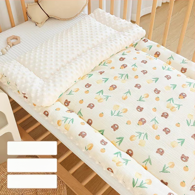 Kūdikio vežimėlio kilimėlis, vaikščiojantis kūdikio artefaktas, krepinis žirnelis, aksominis, rudens ir žiemos storas, šiltas, skalbimo mašina skalbiamas kūdikio vežimėlio medvilninis kilimėlis