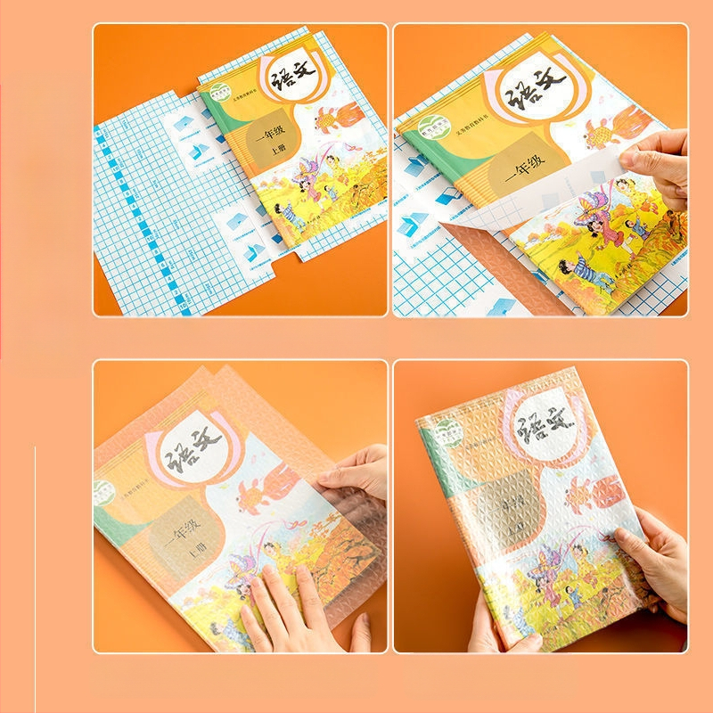 Raamatukaanepaber isekleepuv läbipaistev matt-paber algkooliõpilastele mõeldud raamatukaaned veekindlad lõikevabad raamatukaaned kile keskkonnakaitse raamatukaaned 16K A4