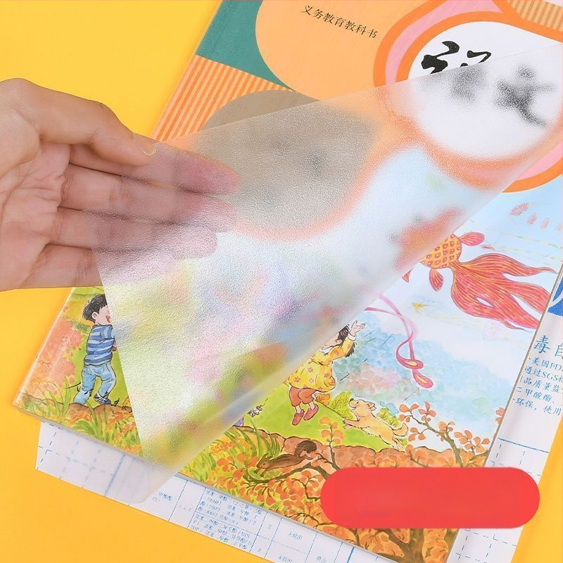 Raamatukaanepaber isekleepuv läbipaistev matt-paber algkooliõpilastele mõeldud raamatukaaned veekindlad lõikevabad raamatukaaned kile keskkonnakaitse raamatukaaned 16K A4