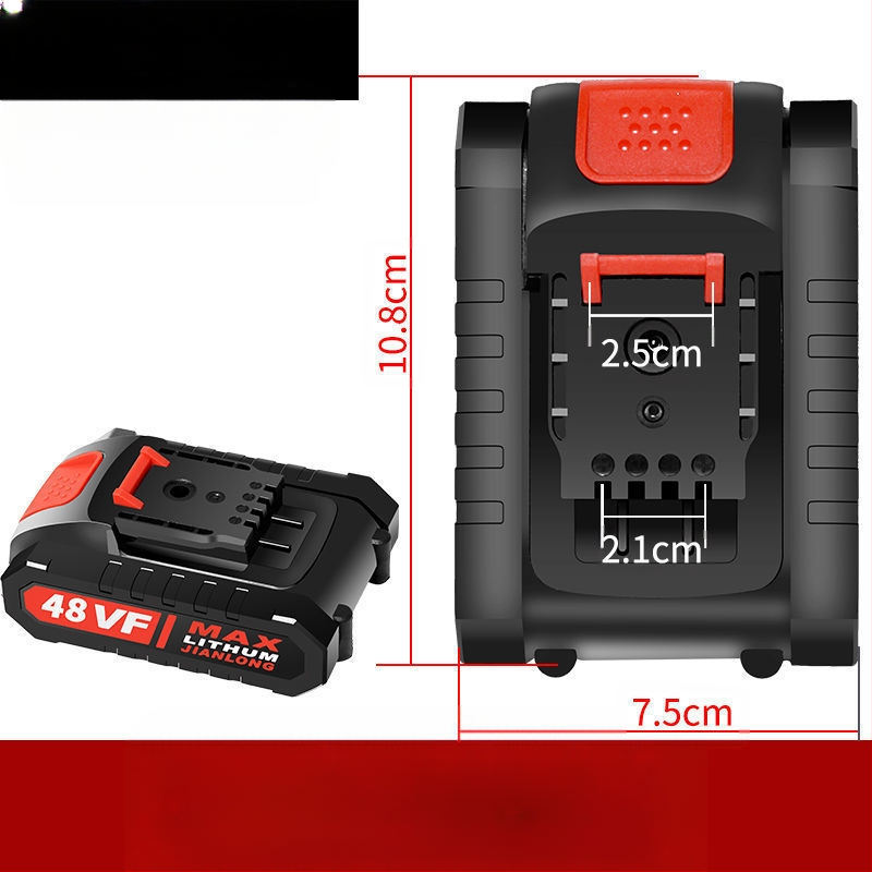 Bormașină rotativă reîncărcabilă cu baterie litiu de 12v, lanternă, bormașină rotativă de mare capacitate, încărcător de baterie litiu de 16.8v21v