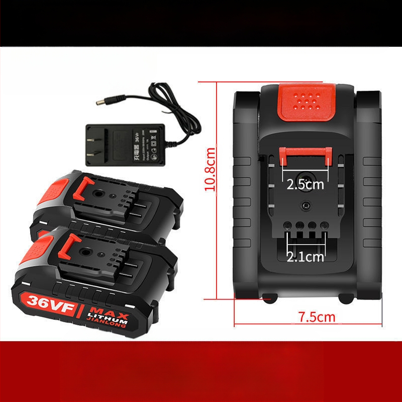 Bormașină rotativă reîncărcabilă cu baterie litiu de 12v, lanternă, bormașină rotativă de mare capacitate, încărcător de baterie litiu de 16.8v21v