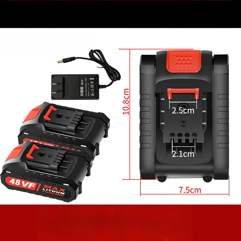 Bormașină rotativă reîncărcabilă cu baterie litiu de 12v, lanternă, bormașină rotativă de mare capacitate, încărcător de baterie litiu de 16.8v21v