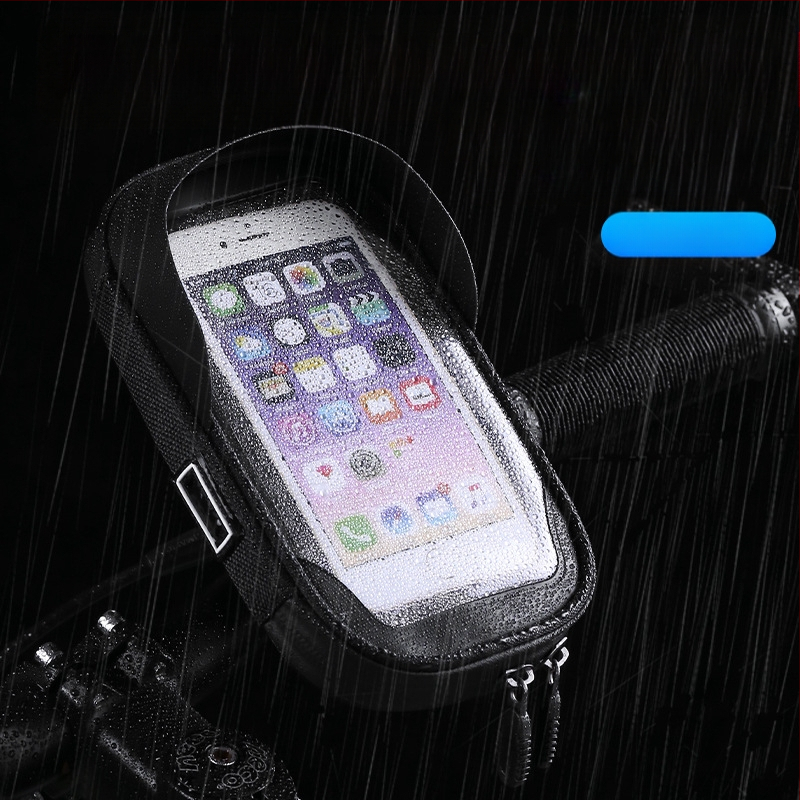 Multifunkčný stojan na mobilný telefón s cezhraničným rozhraním, taška na dotykovú obrazovku, vodotesná taška na bicykel, držiak na navigáciu pre motocykel