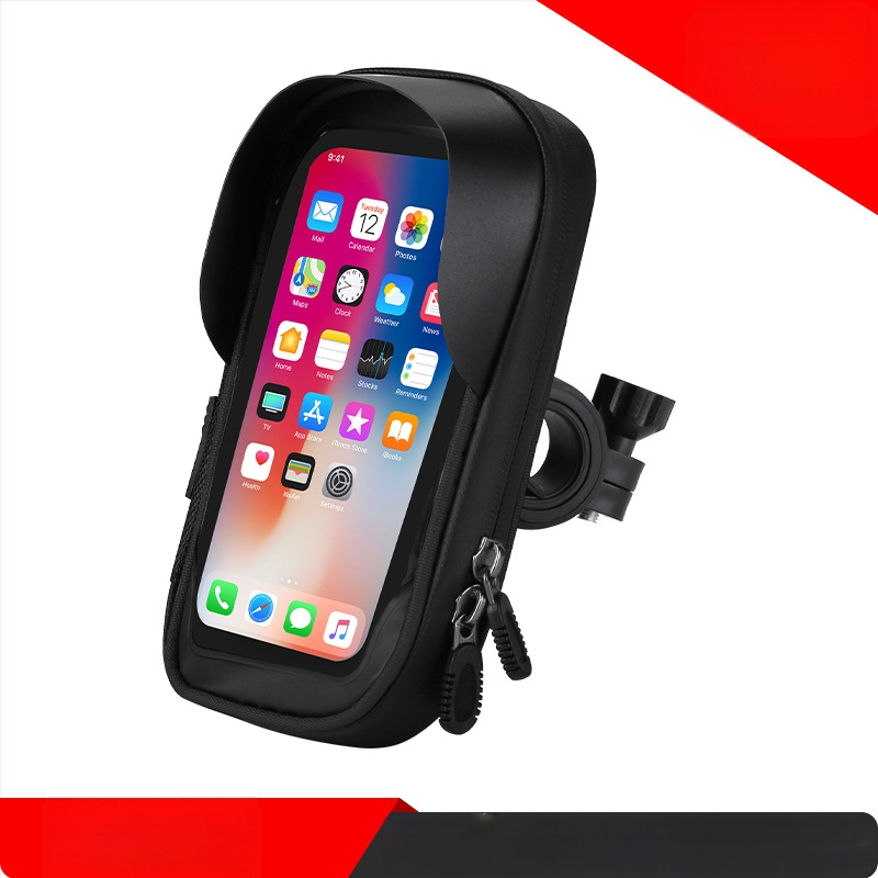 Multifunkčný stojan na mobilný telefón s cezhraničným rozhraním, taška na dotykovú obrazovku, vodotesná taška na bicykel, držiak na navigáciu pre motocykel