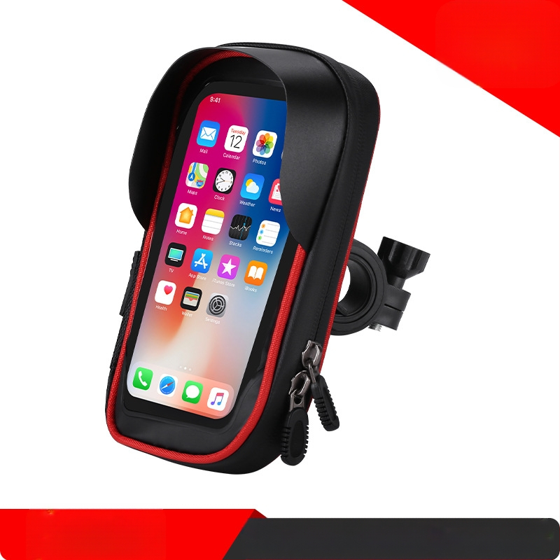 Multifunkčný stojan na mobilný telefón s cezhraničným rozhraním, taška na dotykovú obrazovku, vodotesná taška na bicykel, držiak na navigáciu pre motocykel