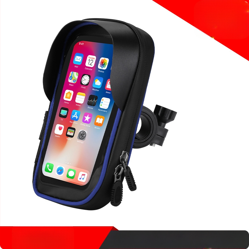 Multifunkčný stojan na mobilný telefón s cezhraničným rozhraním, taška na dotykovú obrazovku, vodotesná taška na bicykel, držiak na navigáciu pre motocykel