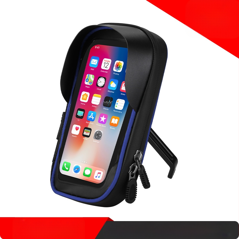 Multifunkčný stojan na mobilný telefón s cezhraničným rozhraním, taška na dotykovú obrazovku, vodotesná taška na bicykel, držiak na navigáciu pre motocykel