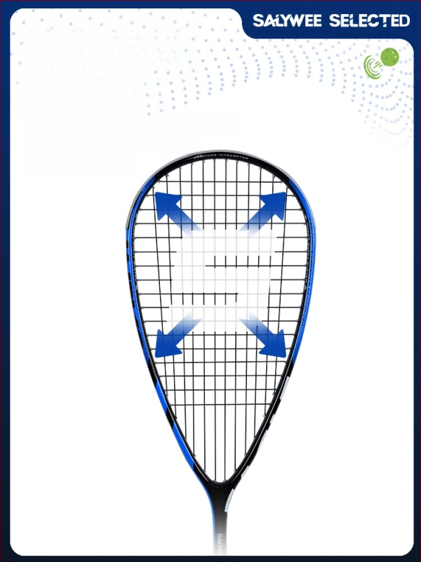 Salywee skvoša rakete Red Eagle oglekļa kompozīta viengabala profesionāla treniņu rakete Eiropas un Amerikas sporta veidiem, īpaši viegla, 185±5g