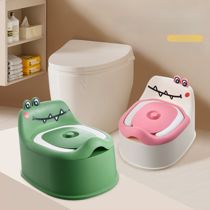 Mali dječji WC s crtanim filmom dinosaura Mali WC Jednostavni dječji WC za bebe Dječji WC Kanta za urin