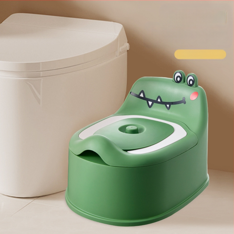 Mali dječji WC s crtanim filmom dinosaura Mali WC Jednostavni dječji WC za bebe Dječji WC Kanta za urin