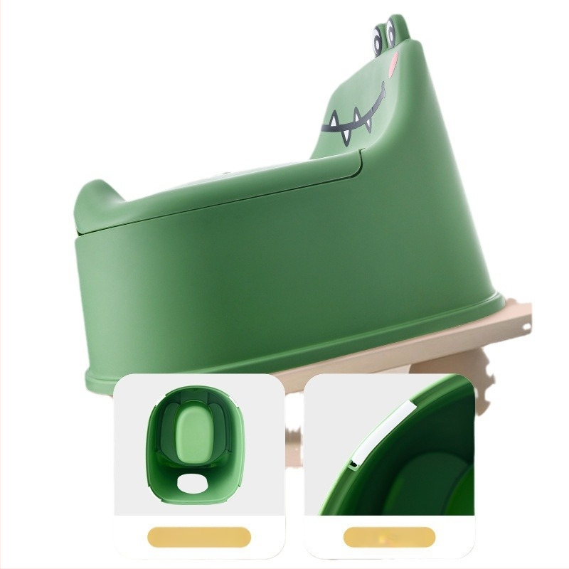 Mali dječji WC s crtanim filmom dinosaura Mali WC Jednostavni dječji WC za bebe Dječji WC Kanta za urin